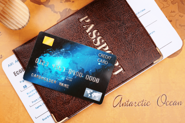 credit card with passport