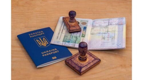 passports with stamps